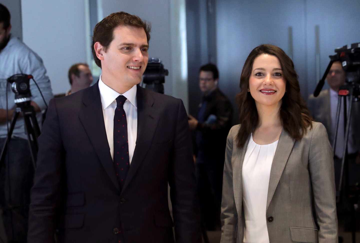 Albert Rivera e Inés Arrimadas.