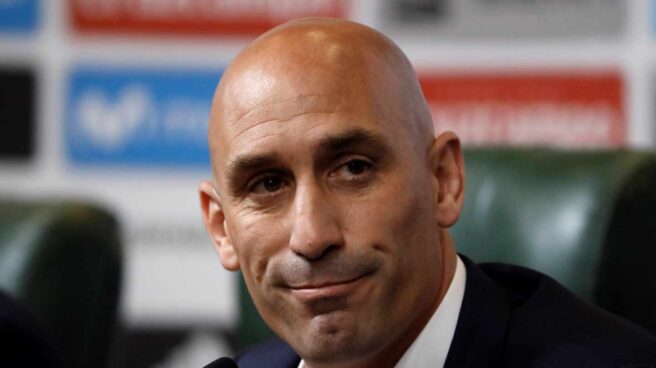 Luis Rubiales, presidente de la Federación de Fútbol.