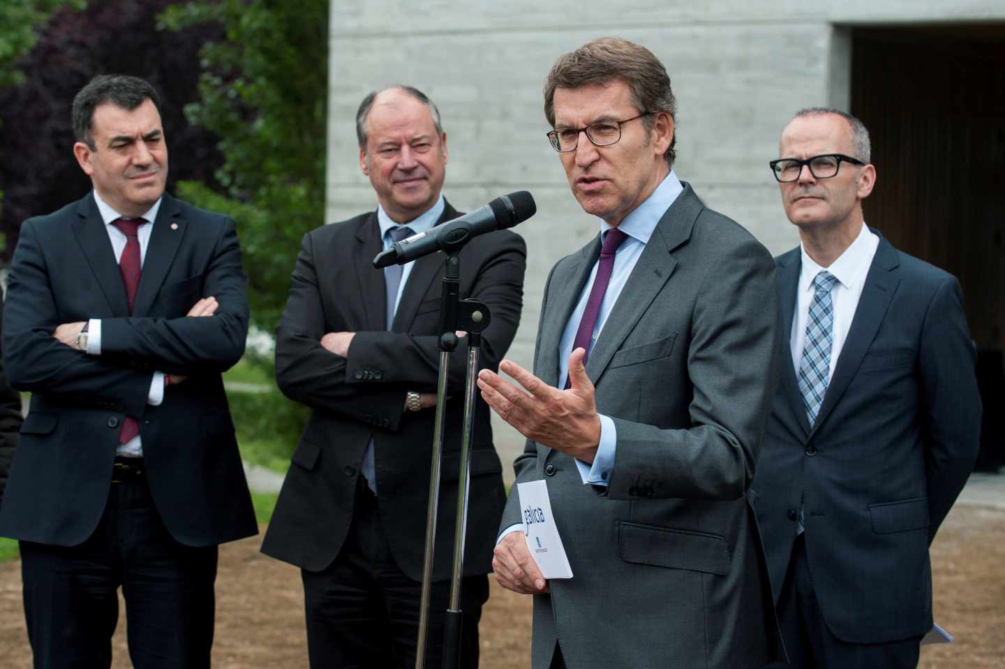 El presidente de Galicia, Alberto Núñez Feijóo.