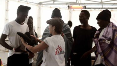 608 de los 629 migrantes del Aquarius han pedido asilo y 15 serán expulsados