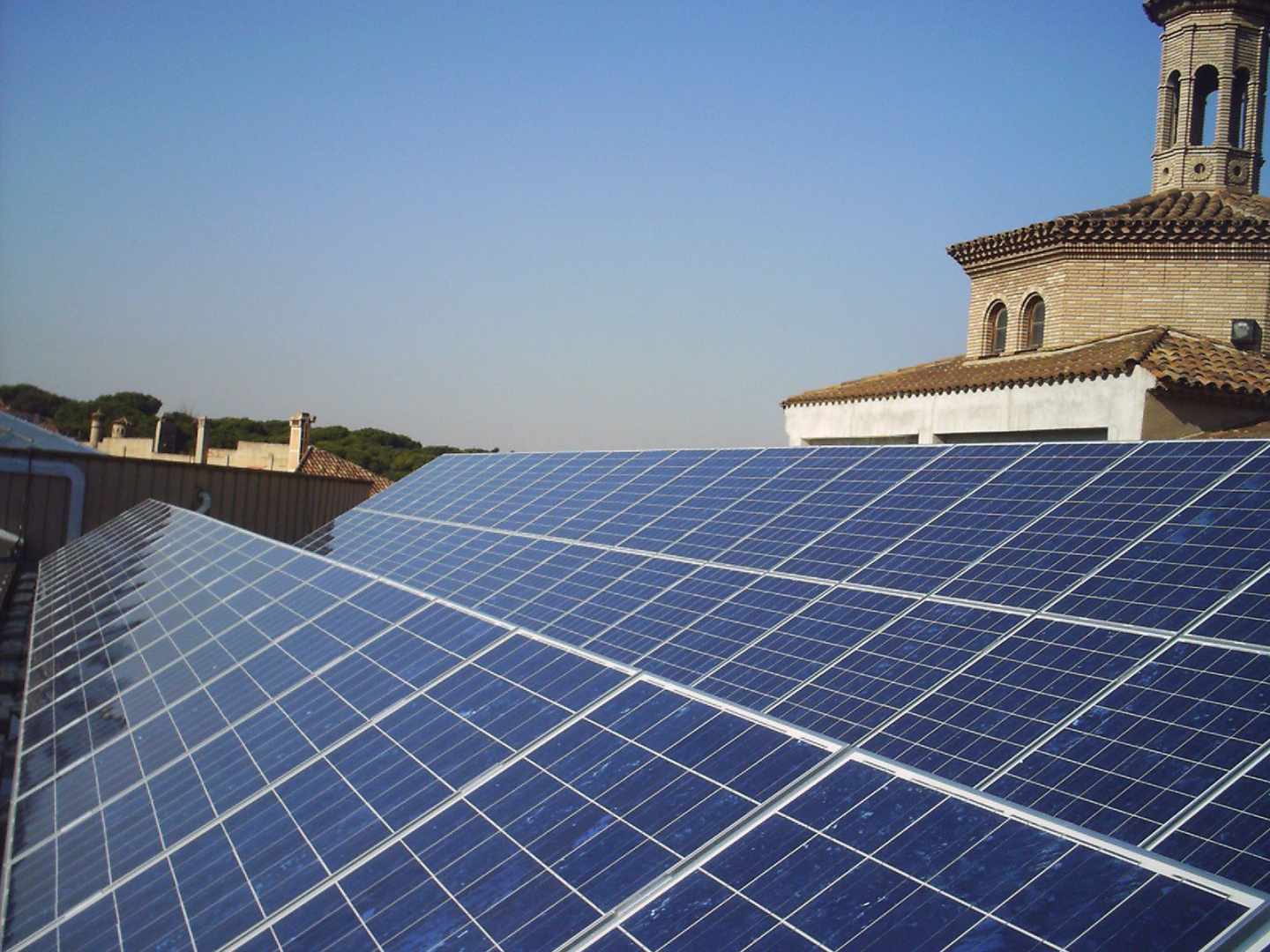 Una instalación fotovoltaica de autoconsumo.