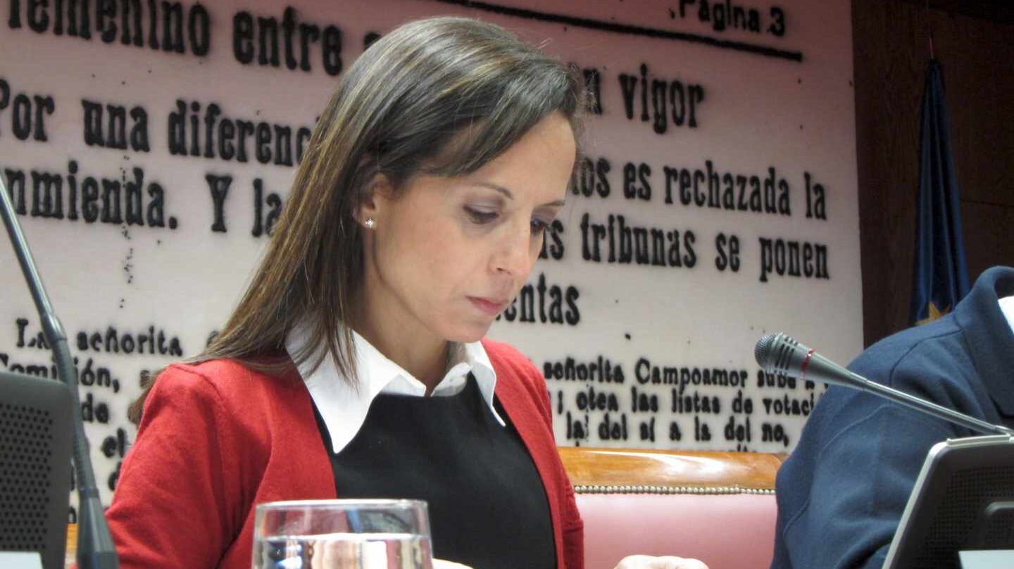 Beatriz Corredor en 2011, en su etapa como secretaria de Estado de vivienda.