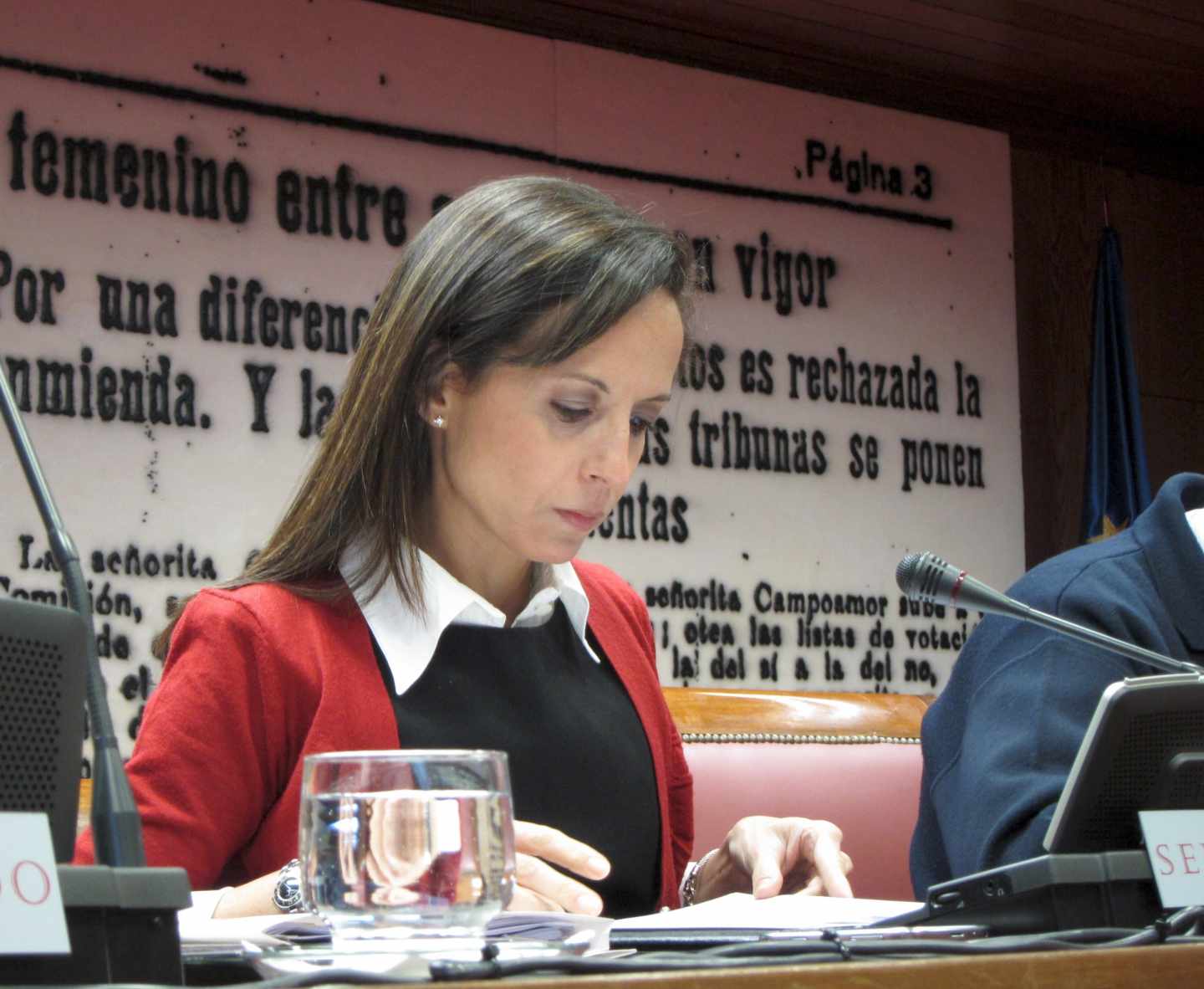 Beatriz Corredor en 2011, en su etapa como secretaria de Estado de vivienda.
