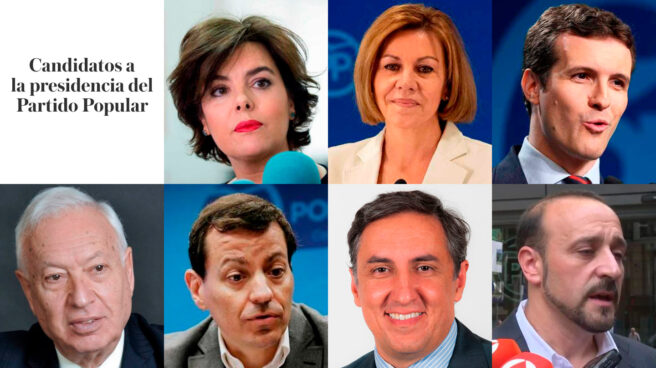 El estado de la batalla del PP: los apoyos de cada candidato