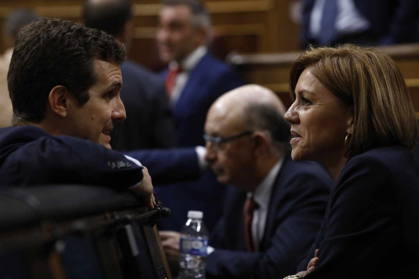 Pablo Casado y María Dolores de Cospedal.