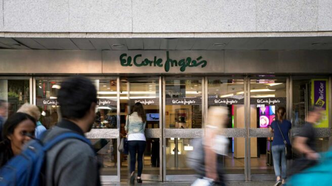 fachada-corte-ingles Fachada de un centro del Corte Inglés en Madrid.