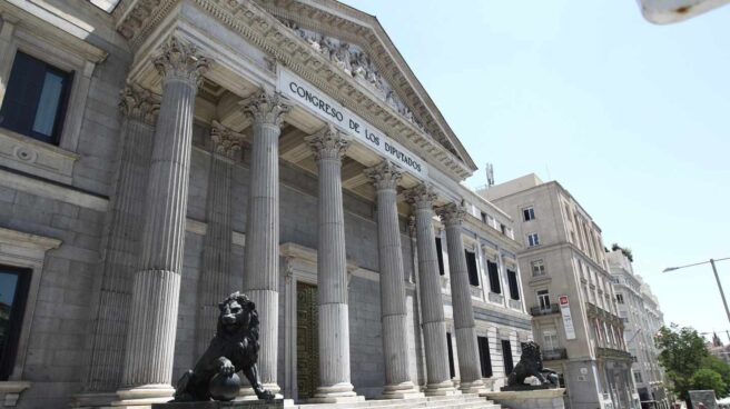 fachada del congreso de los diputados donde hoy saldra adelante previsiblemente la tramitación de la ley de eutanasia Fachada del Congreso de los Diputados donde hoy saldrá adelante previsiblemente la tramitación de la ley de eutanasia.