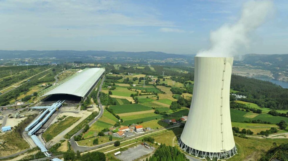 La central de carbón de Meirama, de Naturgy (Gas Natural).