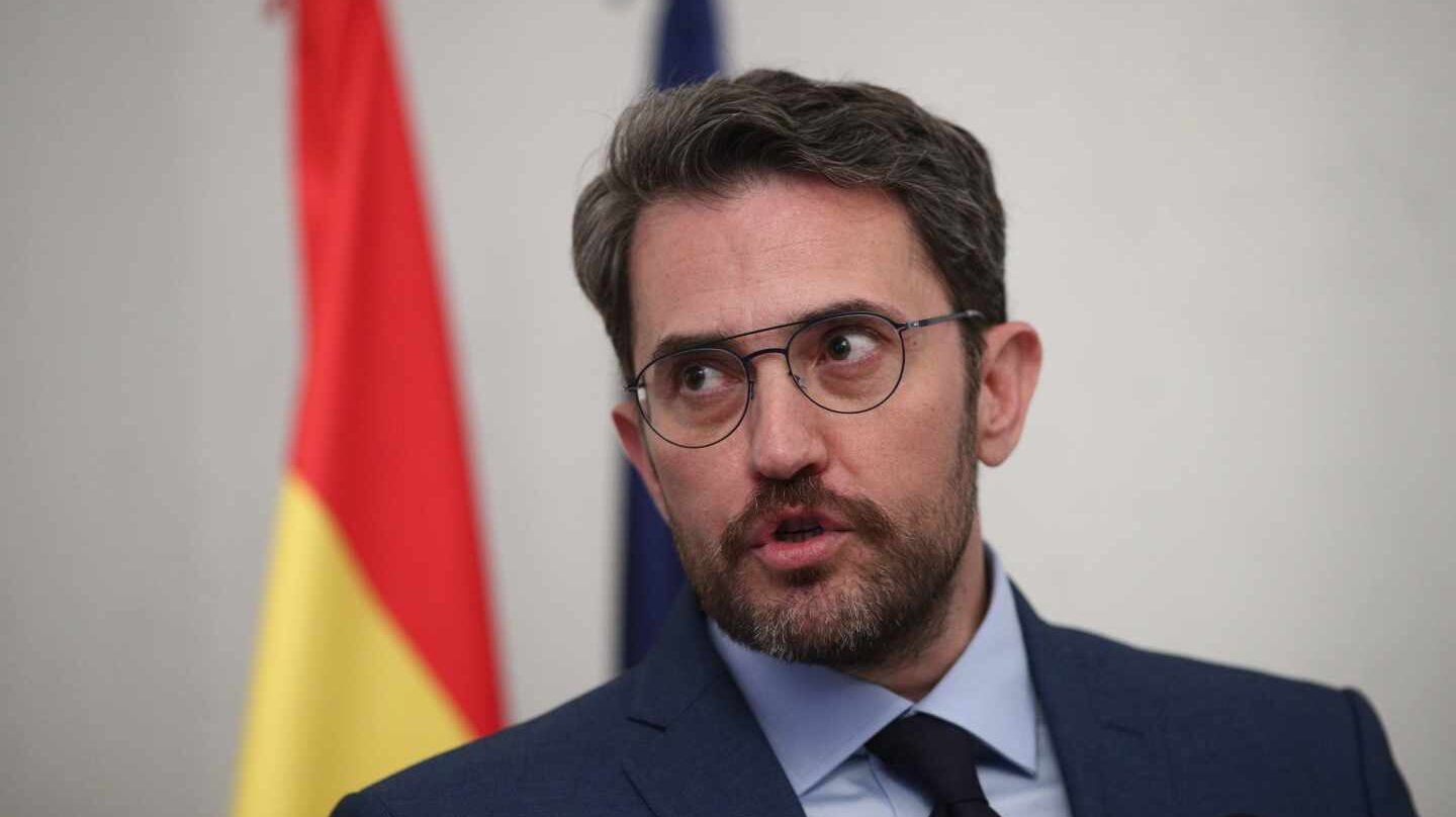 Maxim Huerta, ministro de Cultura y Deportes.