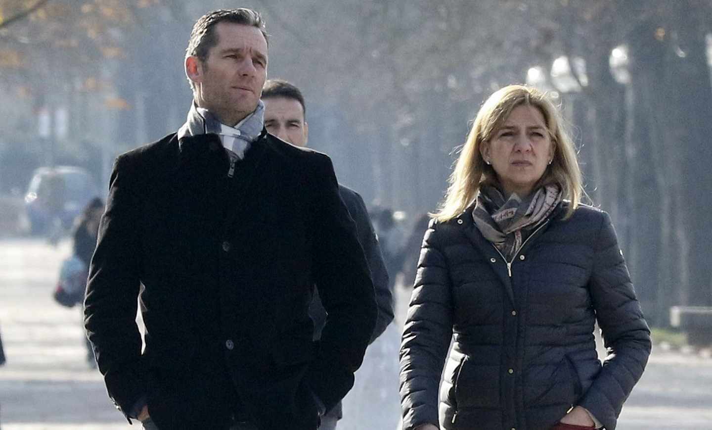 Iñaki Urdangarin y la Infanta Cristina.