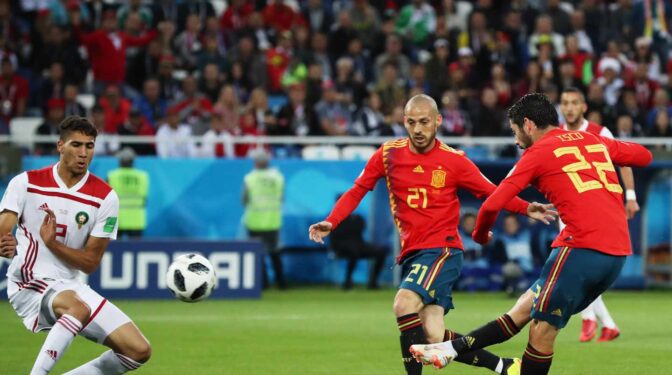 España jugará el domingo contra Rusia tras empatar frente a Marruecos