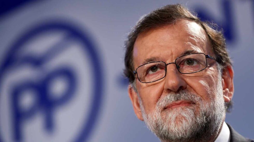 El ex presidente del Gobierno Mariano Rajoy durante la reunión de la Junta Directiva Nacional del PP.