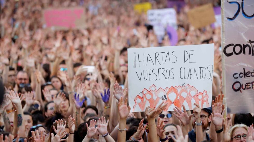 Manifestación contra la sentencia de La Manada.