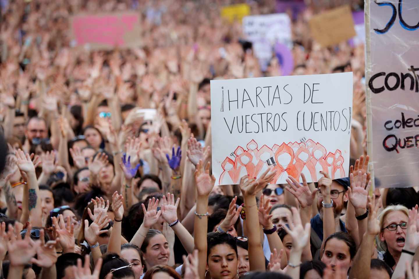 Manifestación contra la sentencia de La Manada.