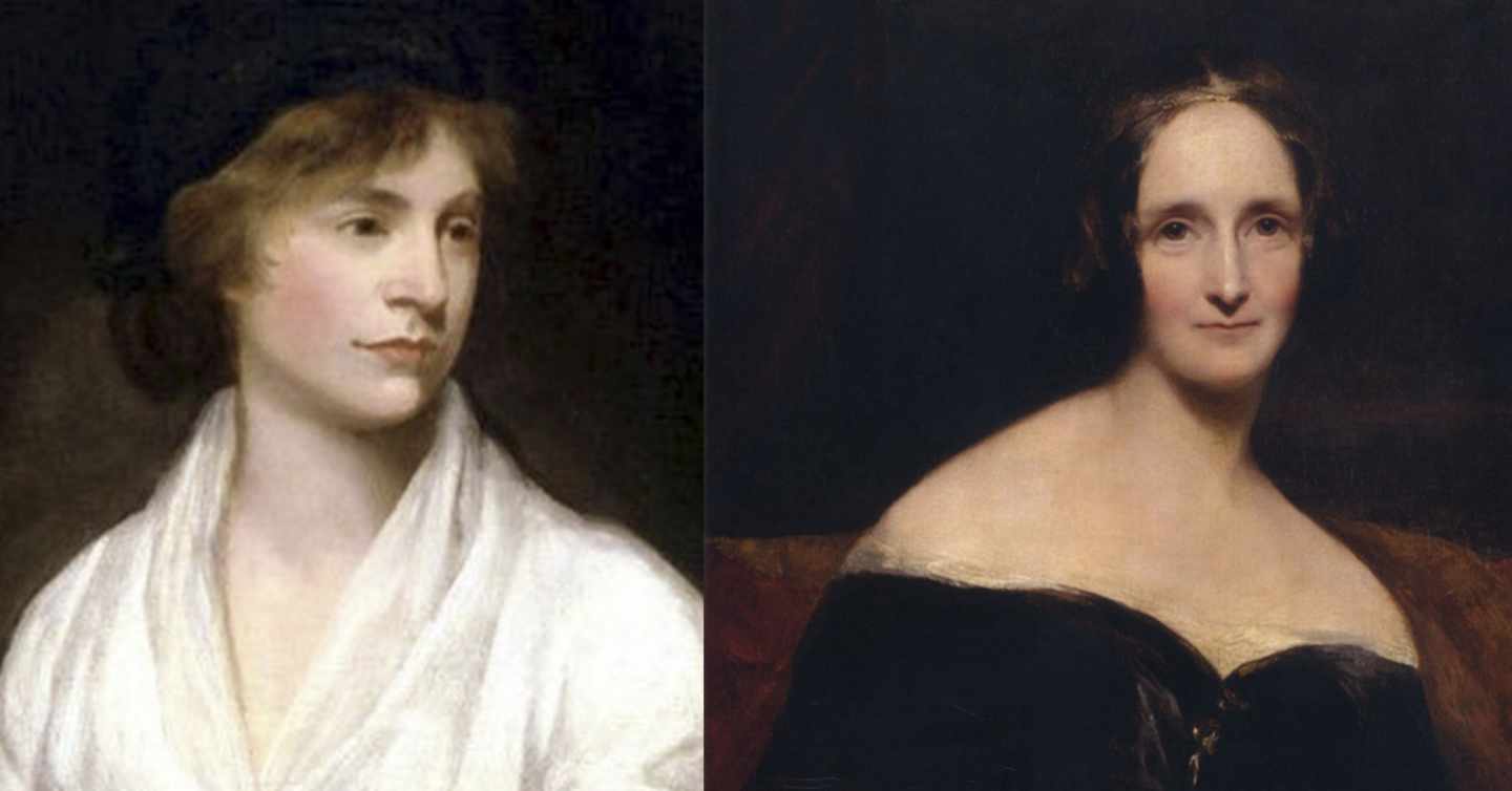 Mary Wollstonecraft y Mary Shelley.