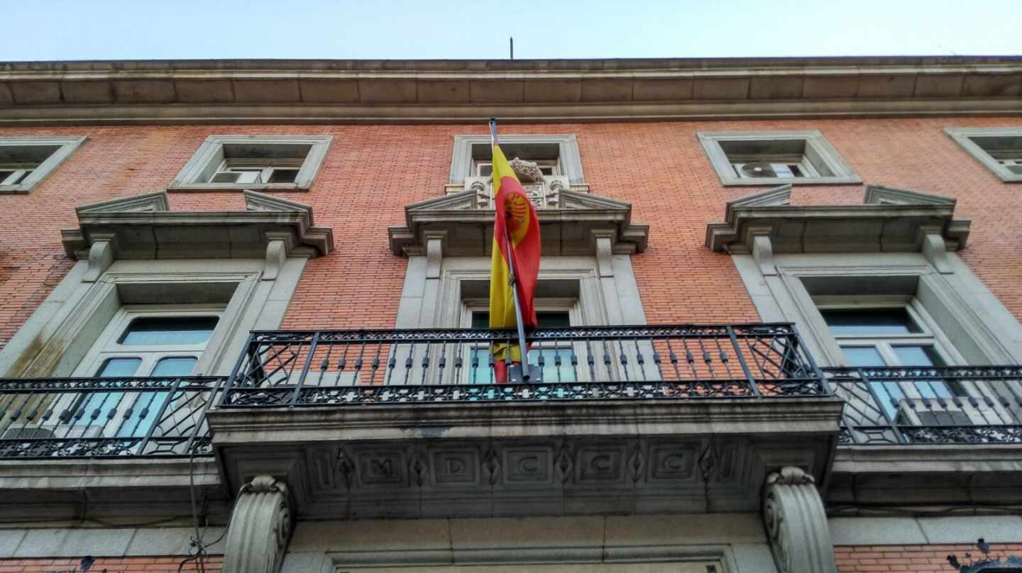 Sede del ministerio de Justicia, en Madrid.