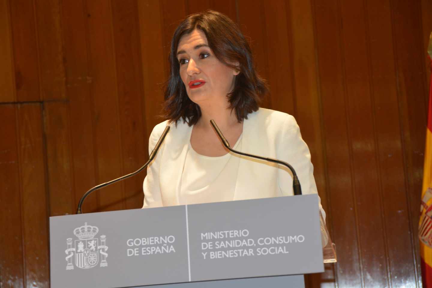 La ministra de Sanidad, Carmen Montón.