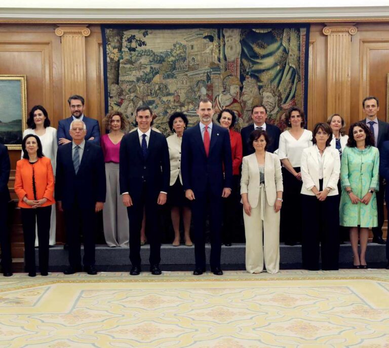 "Consejo de ministras y ministros", la fórmula más usada para prometer el cargo ante el Rey