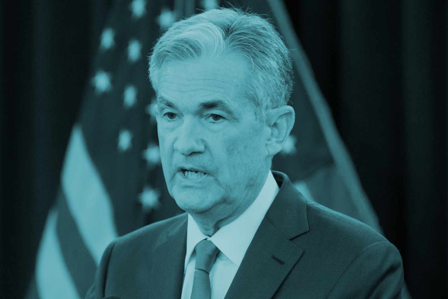 Jerome Powell, presidente de la Fed.