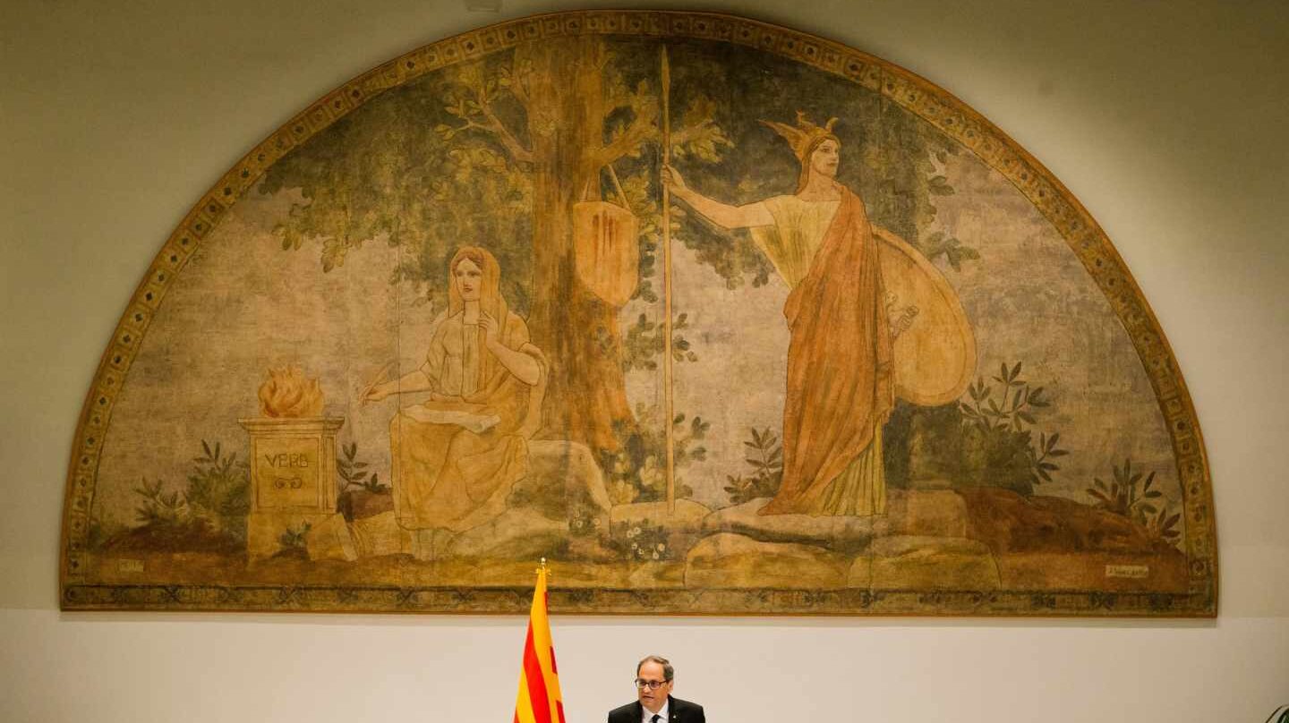 El presidente de la Generalitat de Cataluña, Quim Torra.