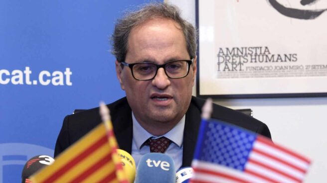 El presidente de la Generalitat de Cataluña, Quim Torra.