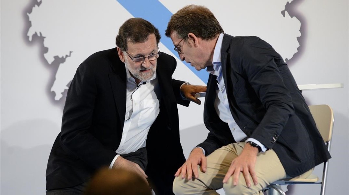 Rajoy y Feijóo en una imagen de archivo