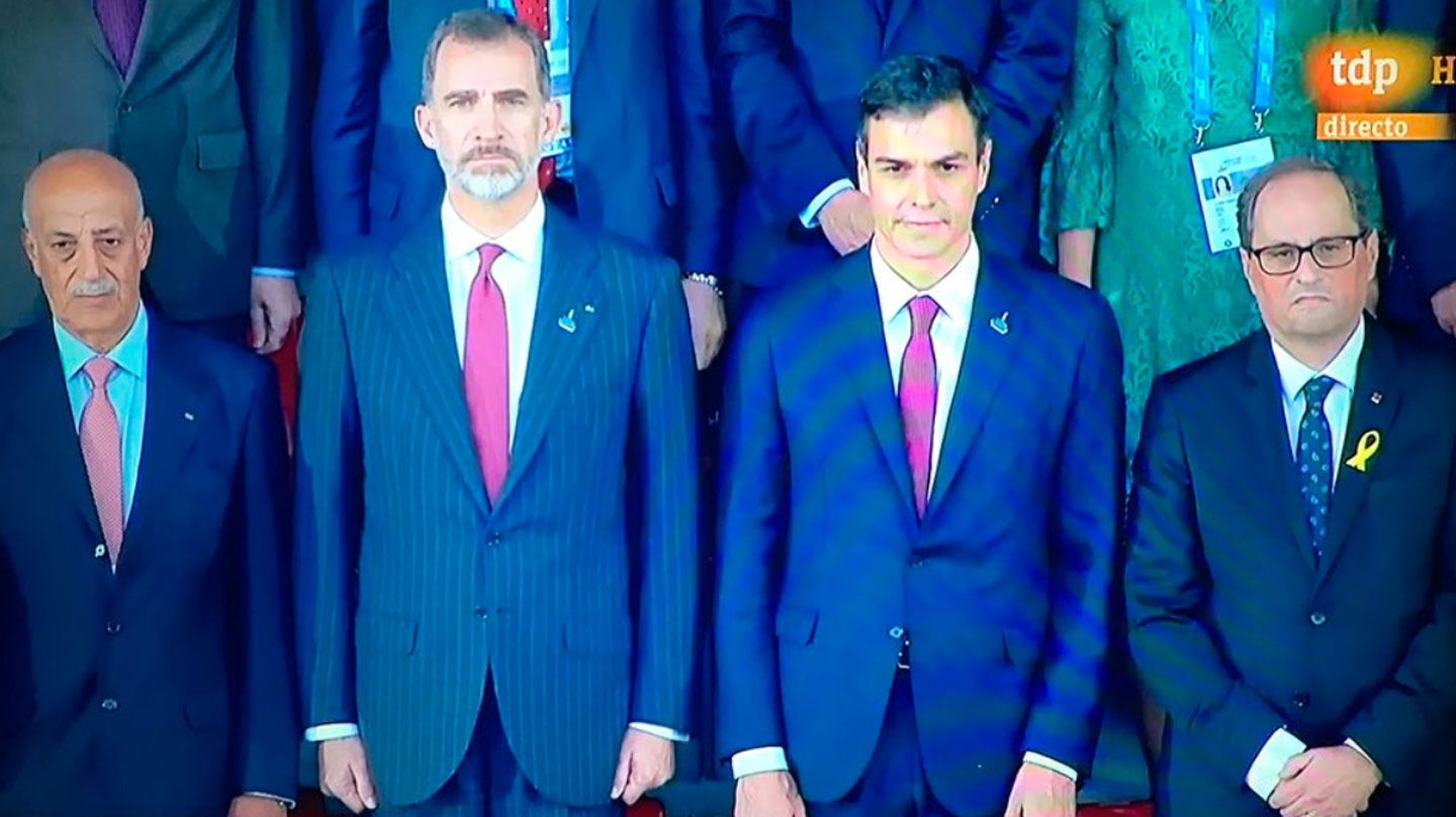 Los aplausos al Rey y la rojigualda se imponen en la inauguración de los Juegos de Tarragona