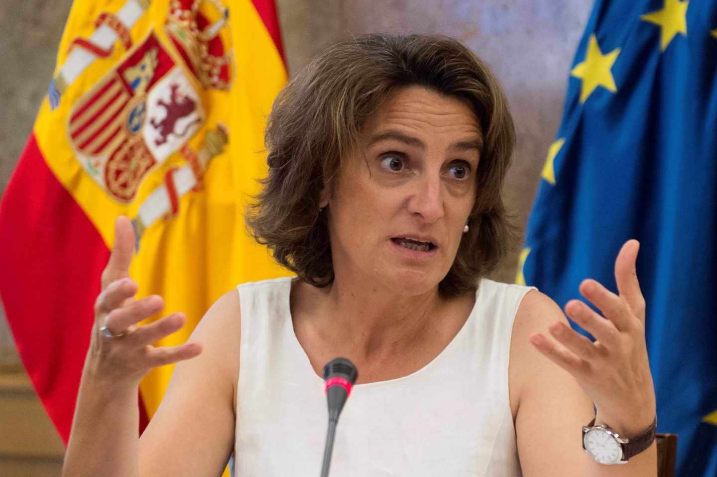 La ministra de Transición Ecológica, Teresa Ribera.
