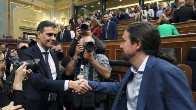 Sánchez iglesias podemos PSOE Gobierno