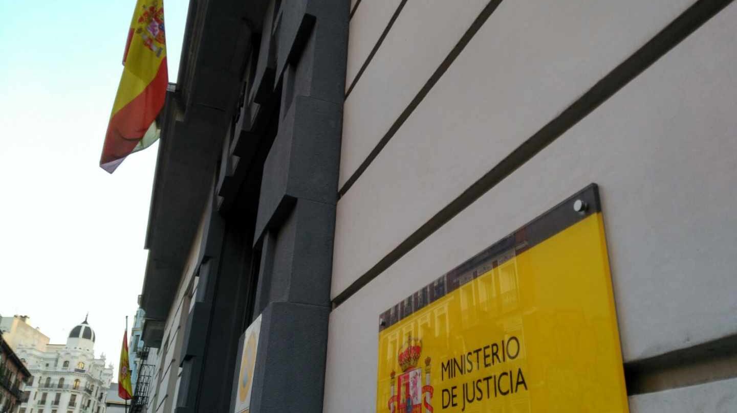 Sede del ministerio de Justicia, en Madrid.