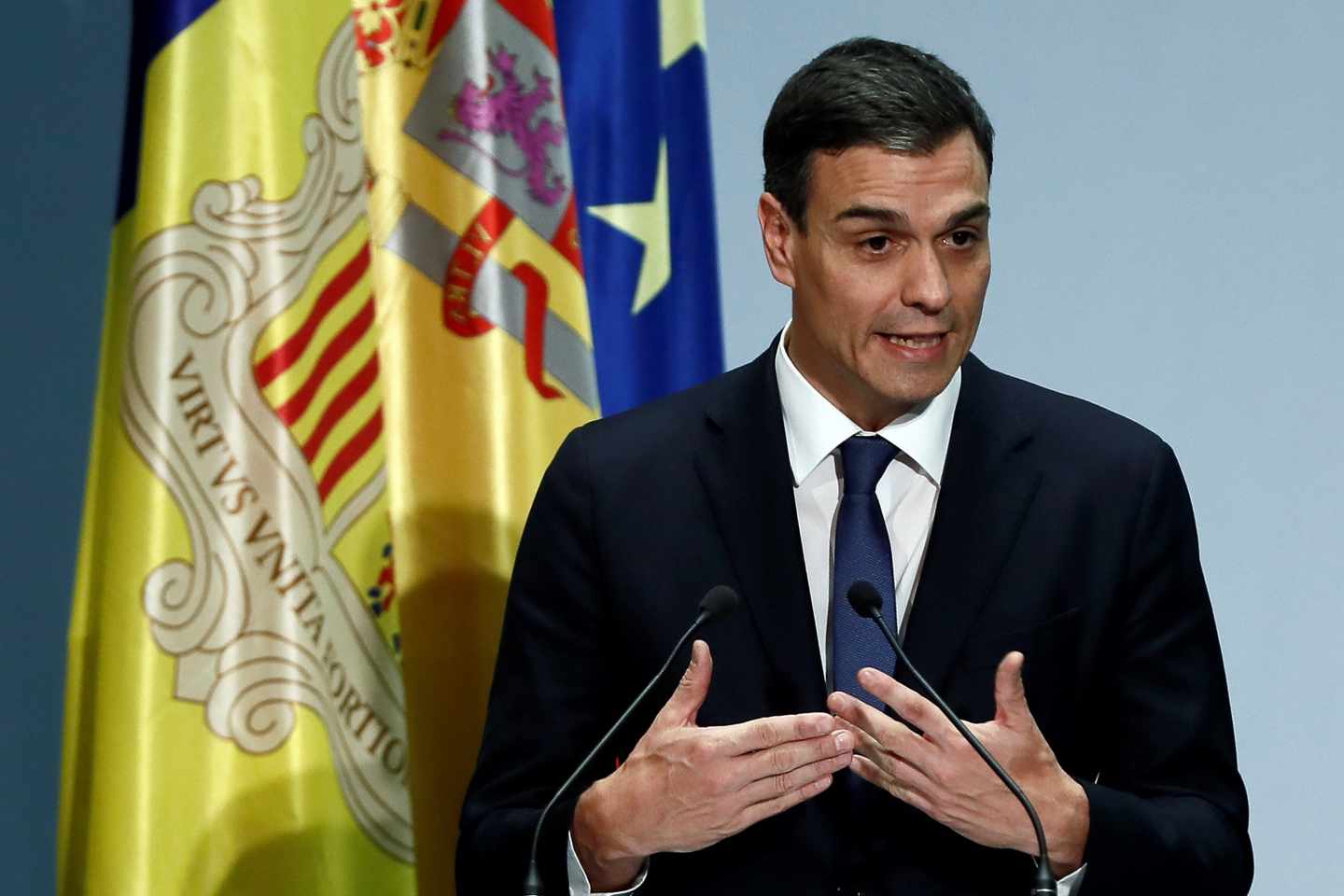 Pedro Sánchez, presidente del Gobierno.