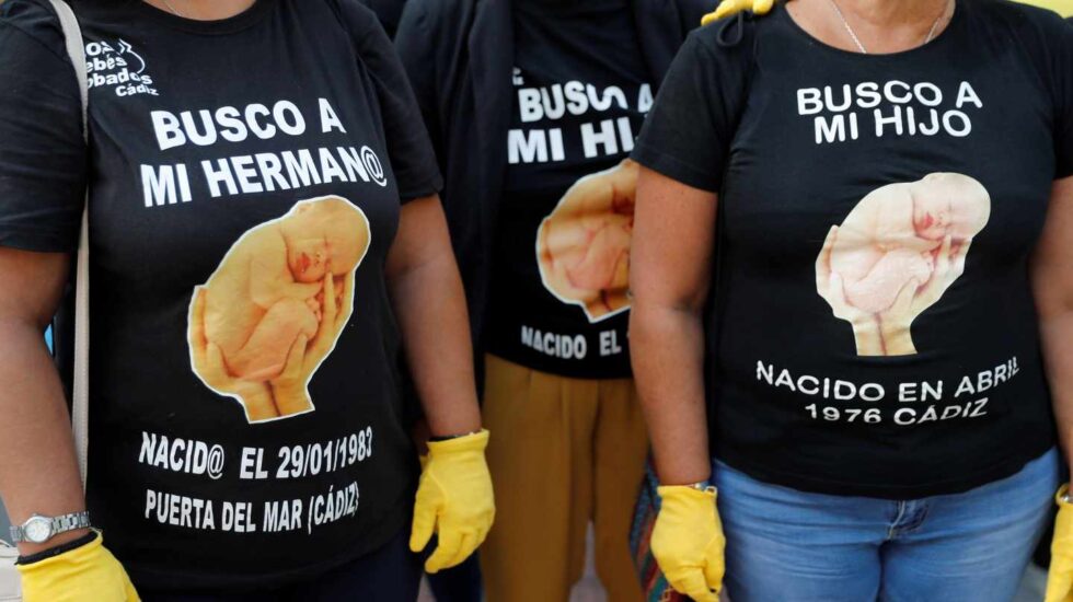 Supuestas víctimas de los bebés robados en la clínica San Ramón.