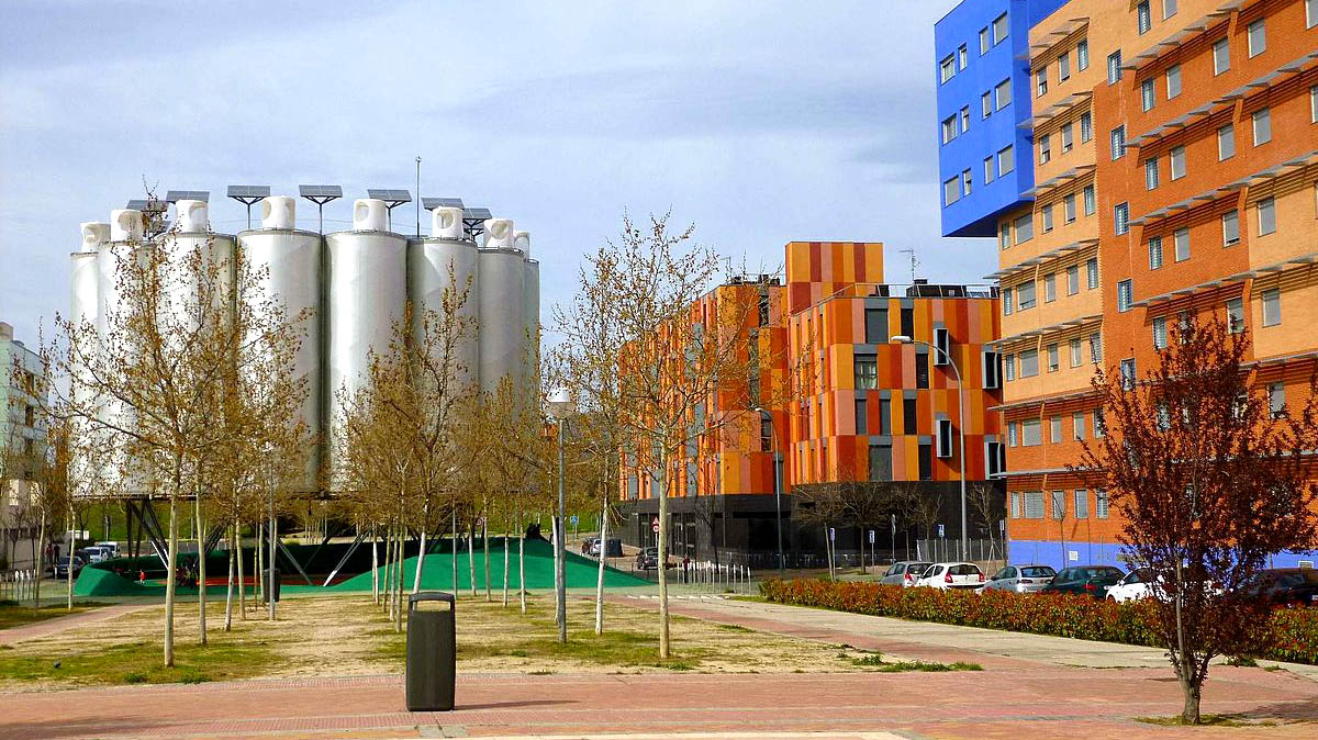 Ecobulevar en Vallecas