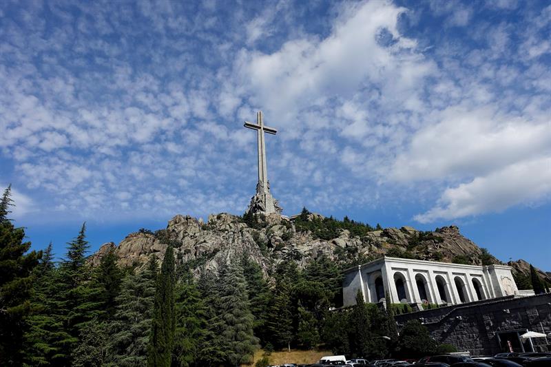 Valle de los Caídos, en cuya basílica descansan los restos del dictador Franco desde 1975.