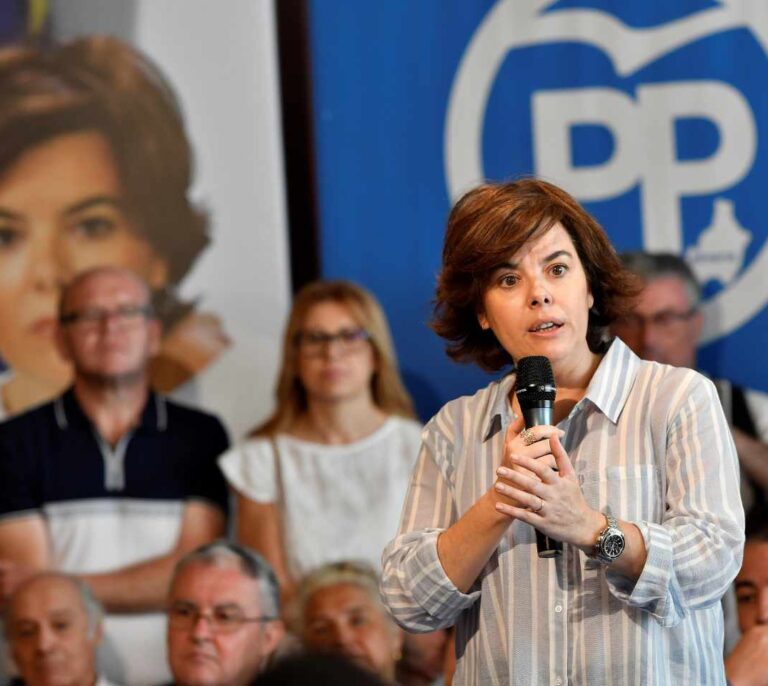 Sáenz de Santamaría: "El PP tiene la responsabilidad de echar a Sánchez cuanto antes"