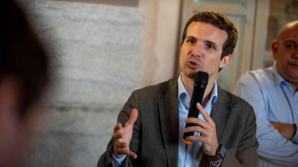 Casado en un acto de sus primarias