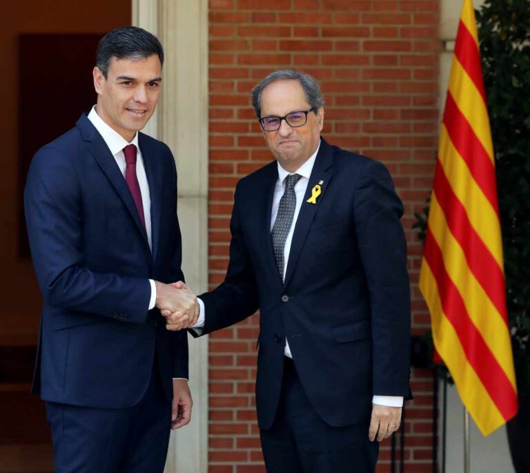 Torra responsabiliza al Estado "de la gravísima situación creada en Cataluña"