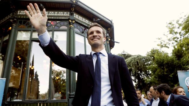 Pablo Casado, en Madrid.