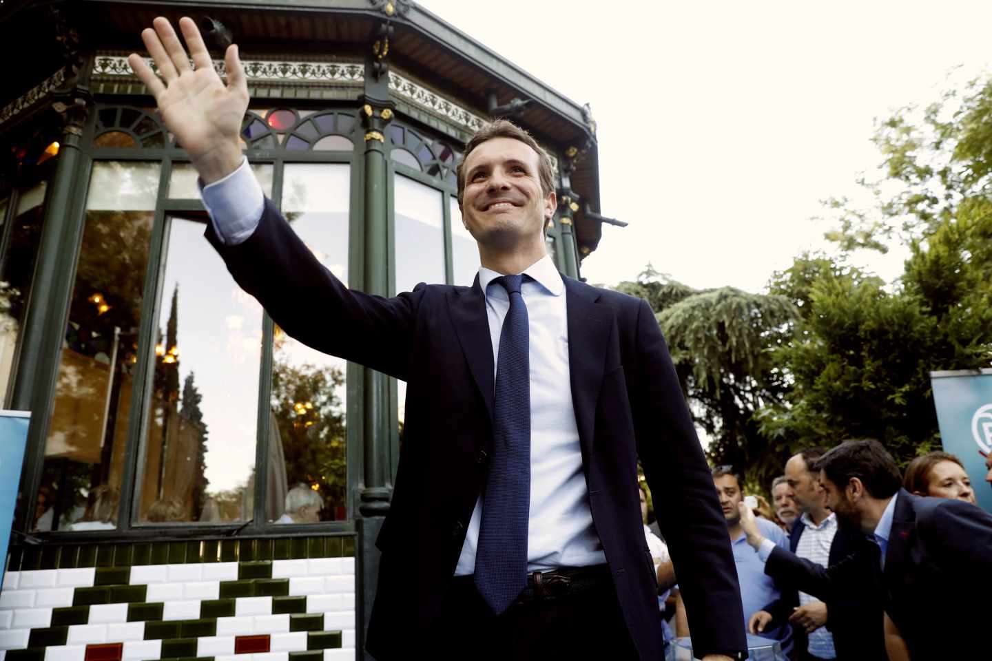 Pablo Casado, en Madrid.