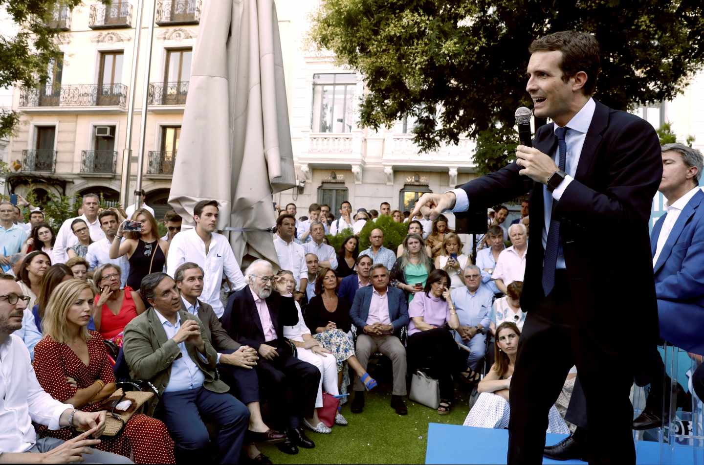 Pablo Casado, en Madrid.