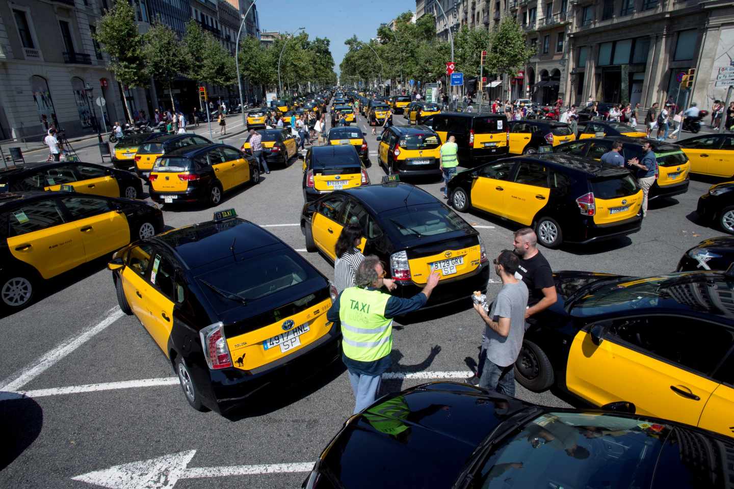 Esta es la hoja de ruta del Gobierno para desactivar la huelga de los taxistas