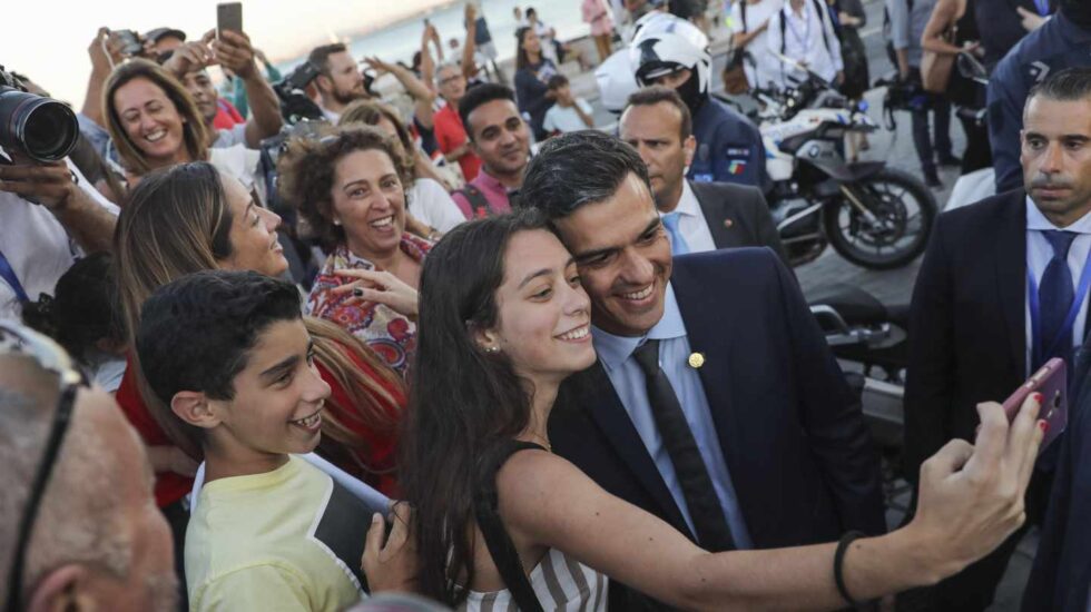 Pedro Sánchez, en Lisboa tras la Cumbre de Energía.