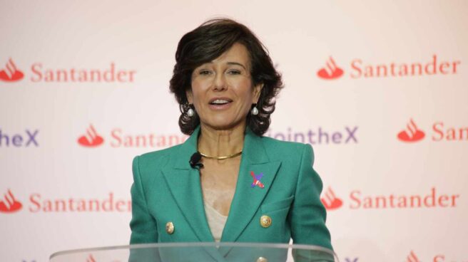 Ana Botin Ana Botín, presidenta de Santander, en el lanzamiento de Santander X.