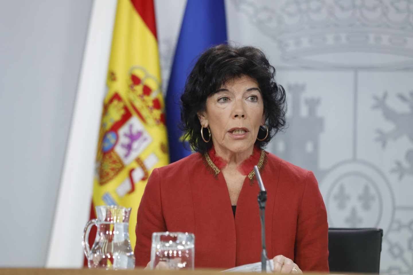 Isabel Celaá, portavoz del Gobierno.