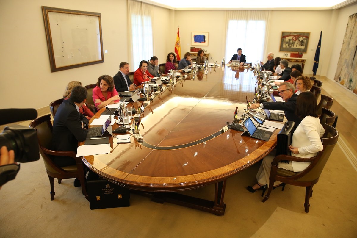 Reunión del Consejo de Ministros.