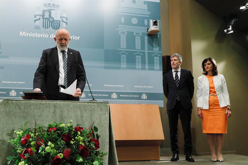 Félix Azón toma posesión del cargo de director general de la Guardia Civil en presencia de Grande-Marlaska y Ana Botella.