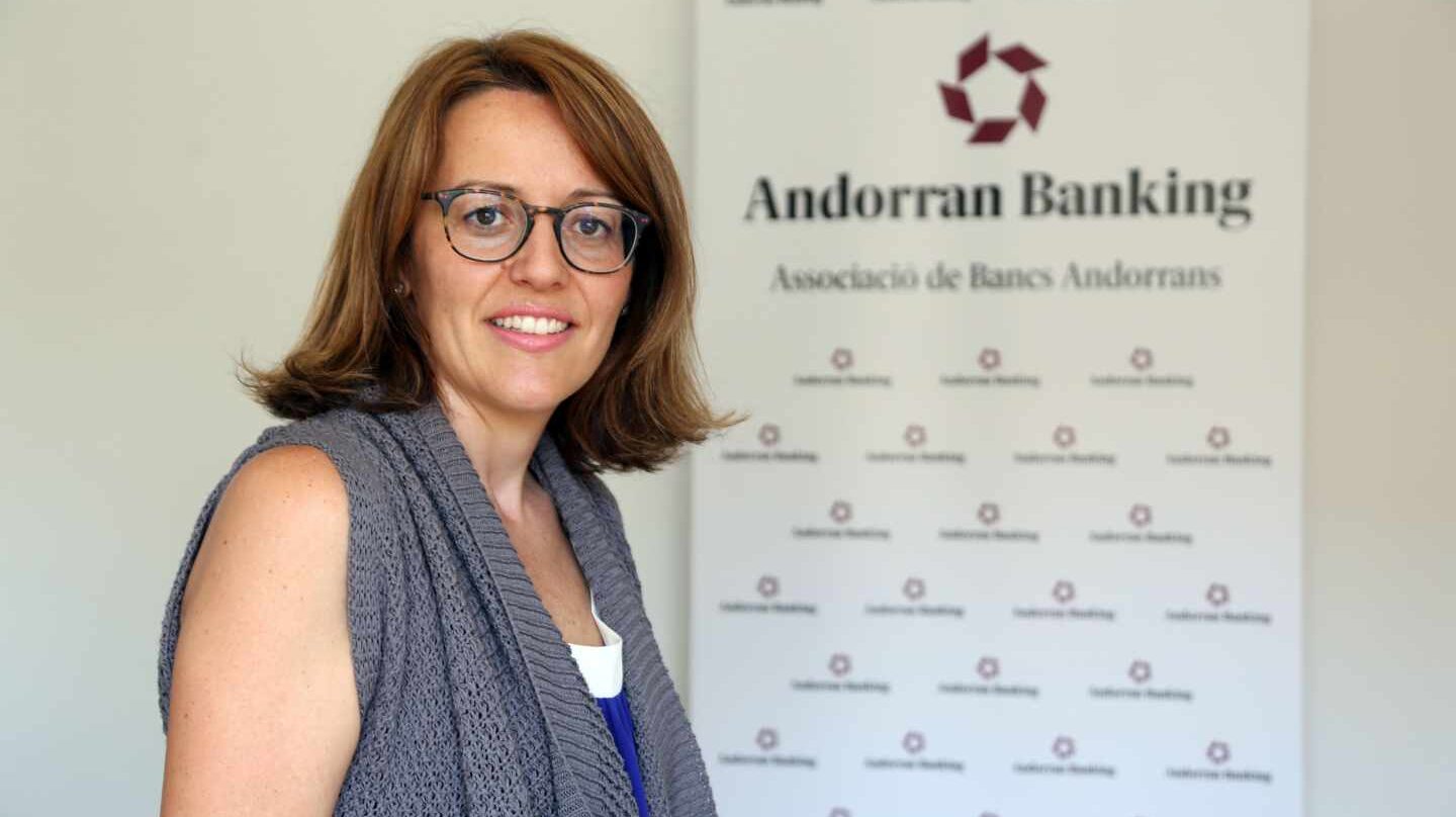 Esther Puigcercos, secretaria y directora general de Andorra Banking.