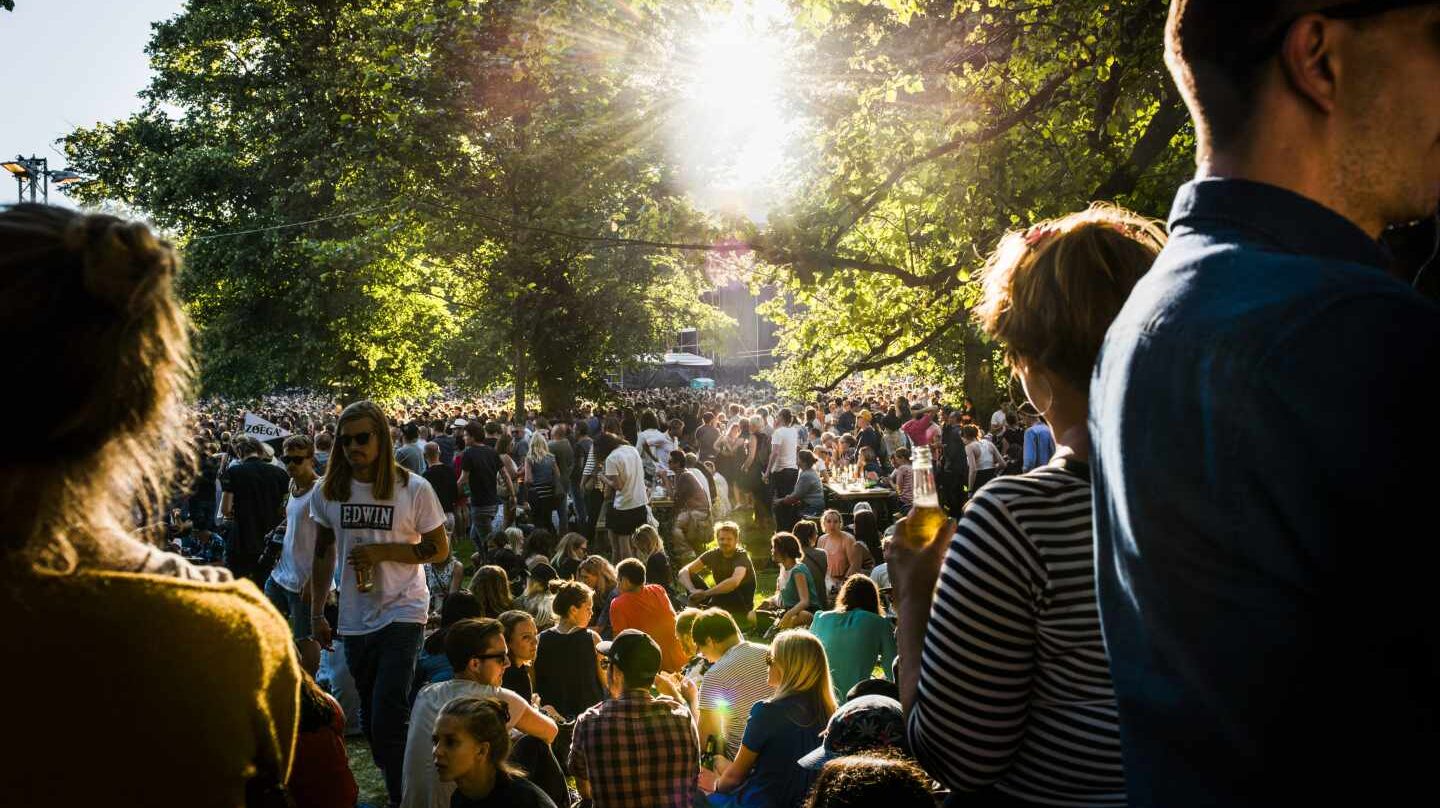 Festival de música en Suecia.