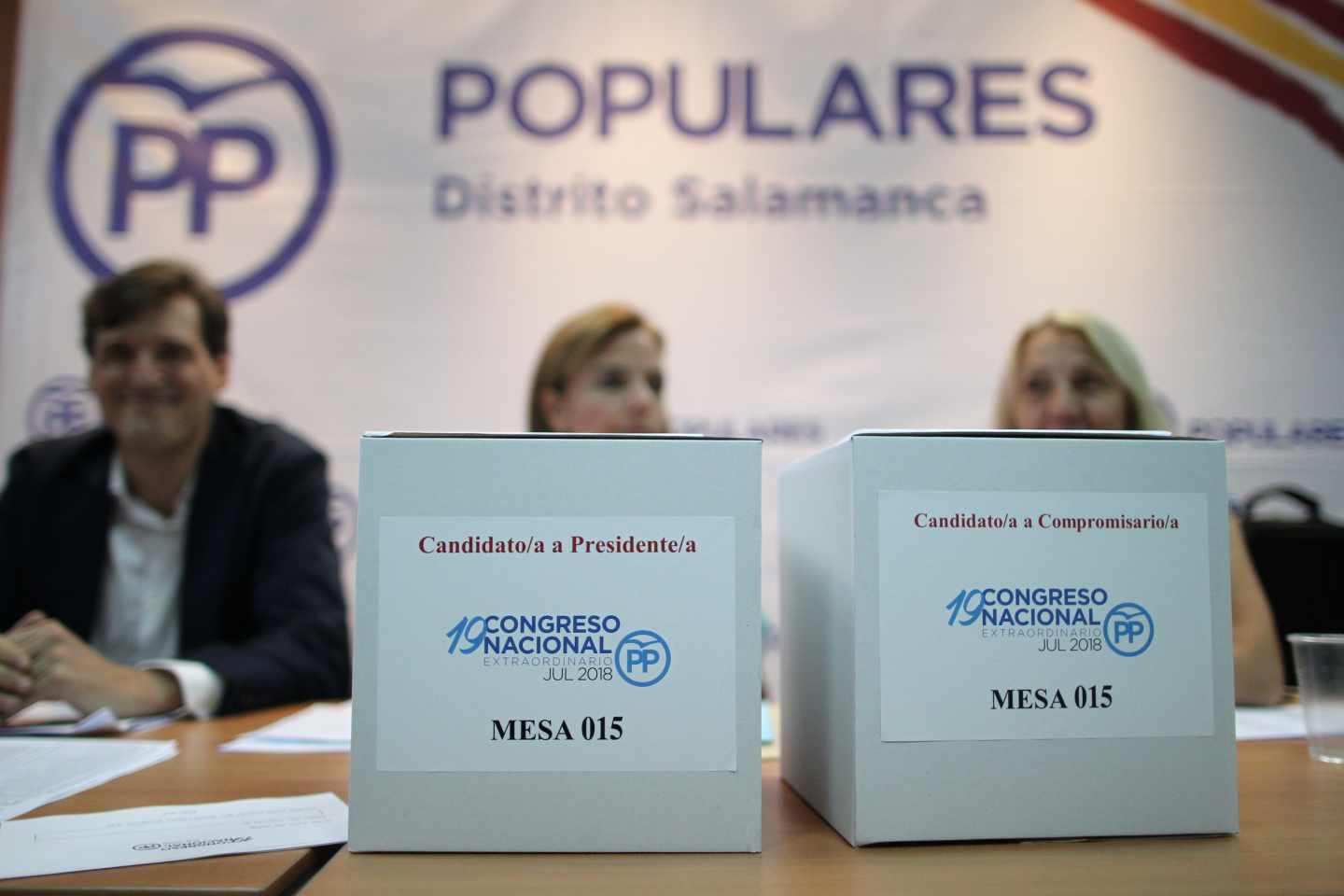 Mesa electoral PP