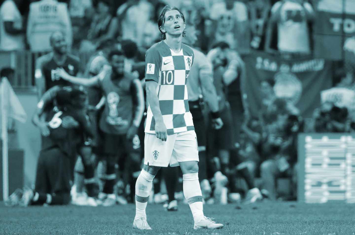 Luka Modric, tras la derrota de Croacia ante Francia en la final del Mundial.